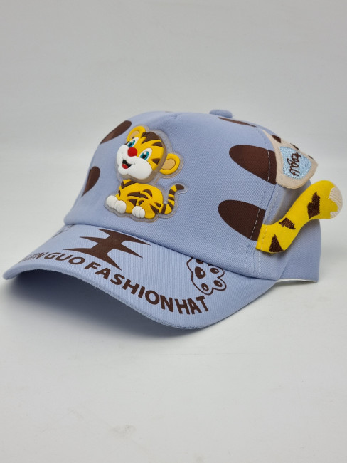 Головной убор детский 250 тигруля голубая