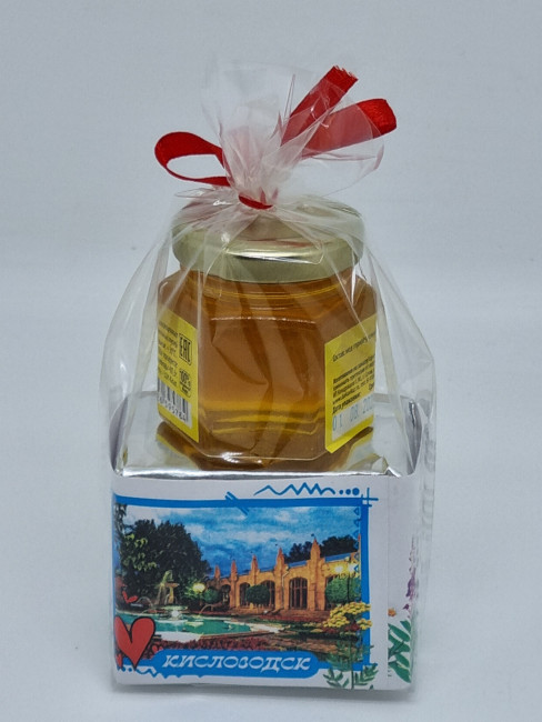 Чай зеленый ручной сбор 40гр +мед 50гр Кисловодск Чай зеленый ручной сбор 40гр +мед 50гр Кисловодск