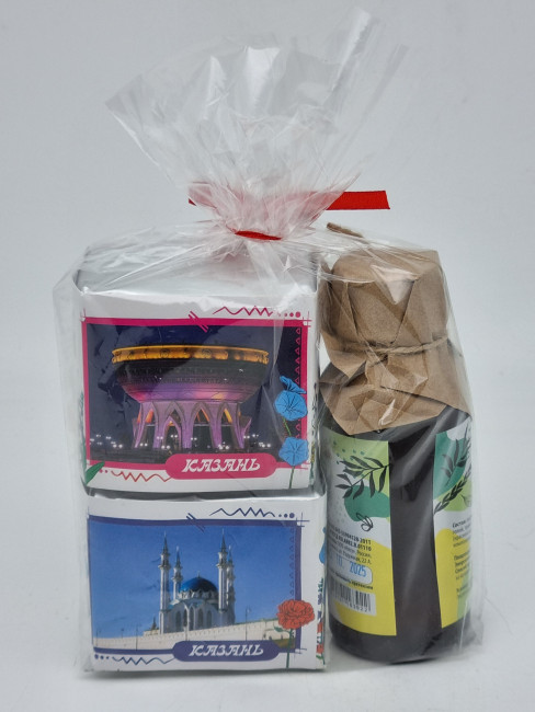 Набор чай черный р/с 35гр + чай зеленый р/с 40гр и бальзам Краснополянские травы Казань Набор чай черный р/с 35гр + чай зеленый р/с 40гр и бальзам Краснополянские травы Казань