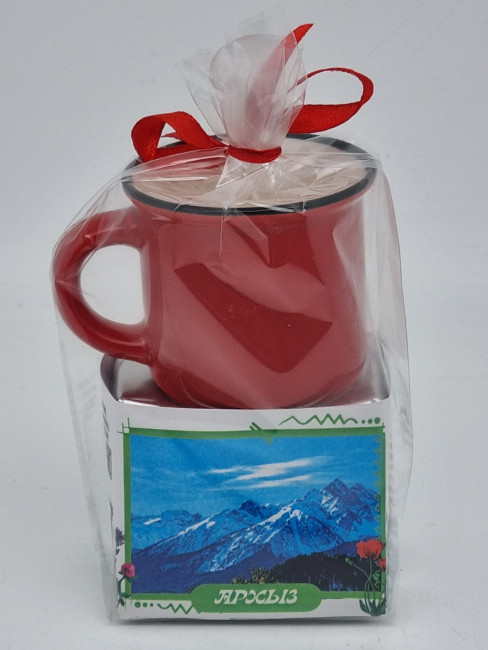 Краснополянский чай "Высокогорный" 40гр + кружка мини Архыз