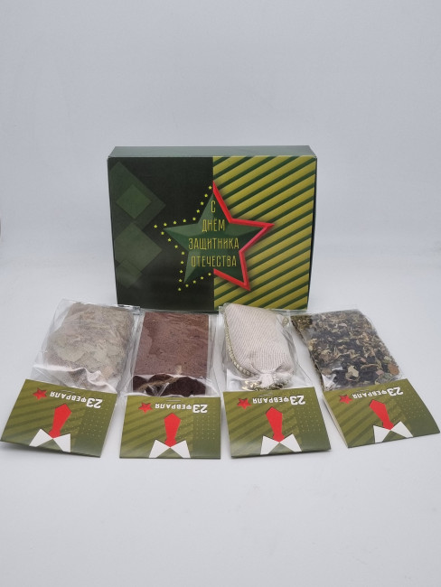 Набор для бани Сочинский №1 с 23 февраля