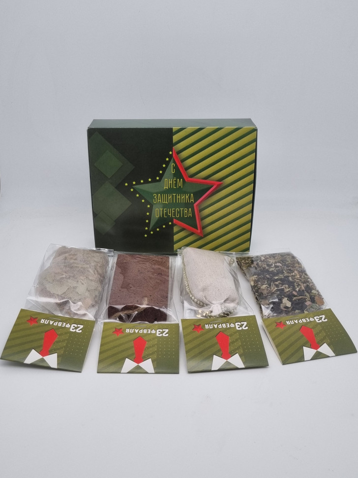 Подарочный набор с 23 февраля для бани Сочинский №1