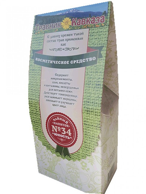Травяной сбор №34 "Юность" 200гр