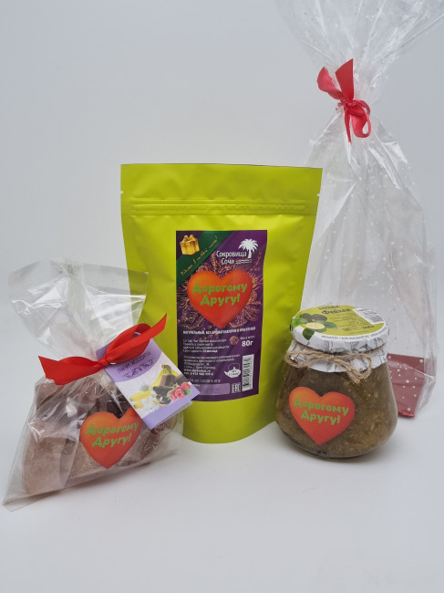 Набор чай, лукум, варенье Дорогому другу