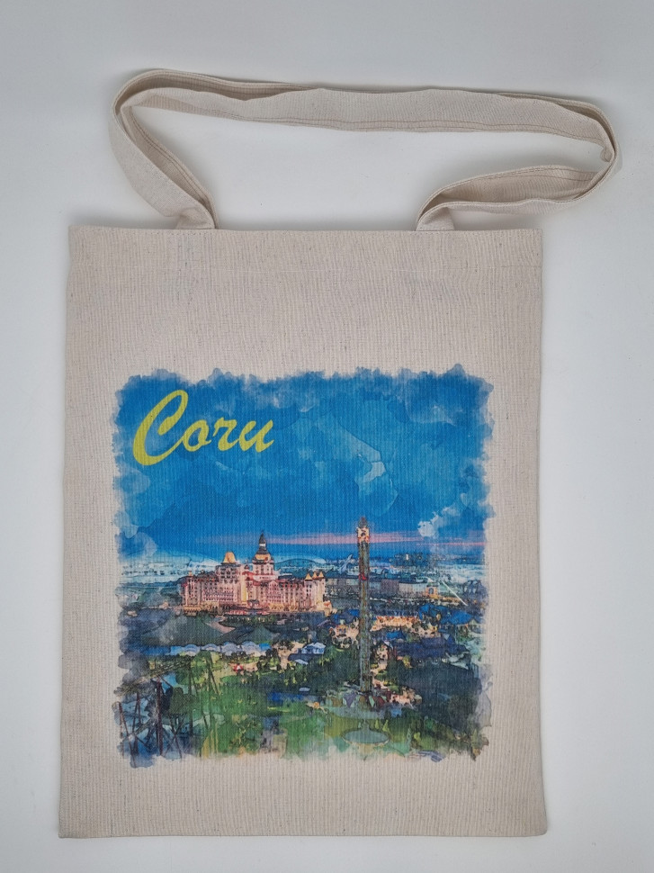 Сумка шоппер виды Сочи Олимпийский парк