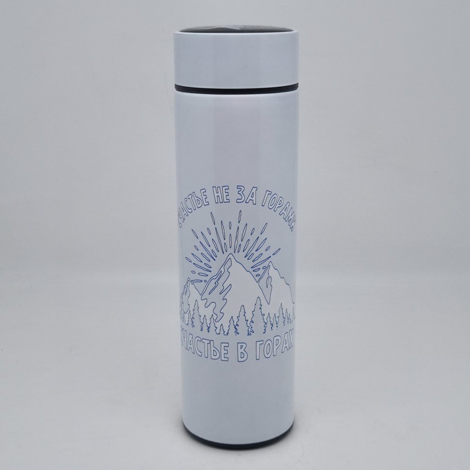 Термос с датчиком температуры Красная поляна №6