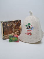 Набор для бани "Брату" с новым годом