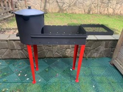 Разборный мангал - печь на 12л комплект №1
