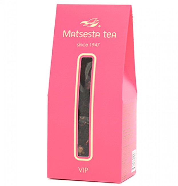 "Мацеста чай" VIP черный с бутонами и лепестками роз 75гр