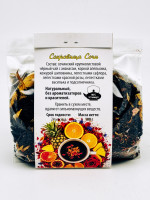 Подарок на 8 марта чай черный с добавками "Мартиника" 100гр