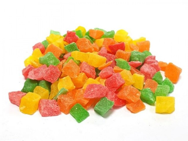 Ананас кубик микс 1кг Ананас кубик микс 1кг