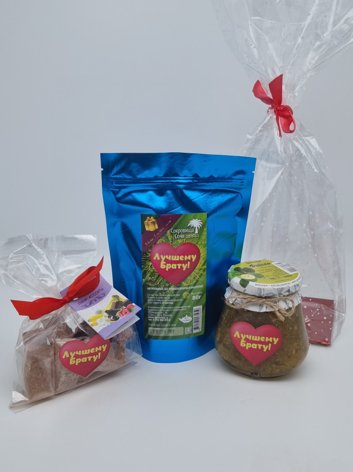 Набор чай, лукум, варенье Лучшему брату
