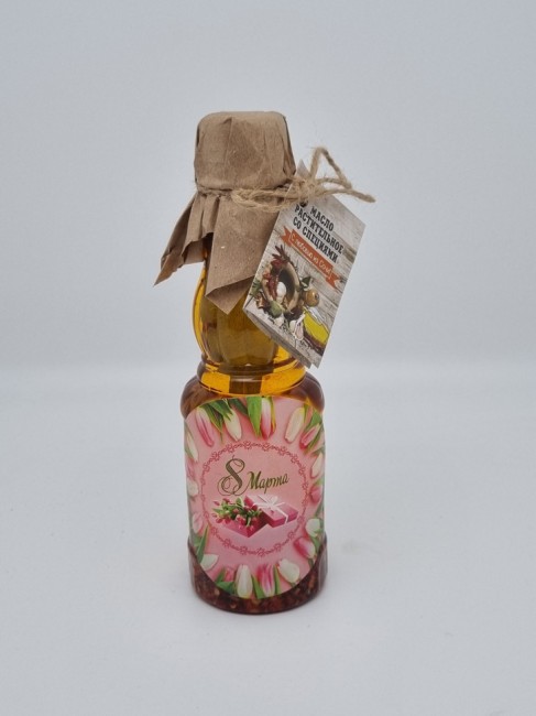 Масло подсолнечное со специями 250мл с 8 марта Масло подсолнечное со специями 250мл с 8 марта