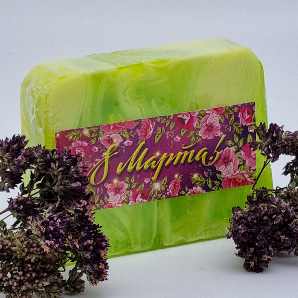 Мыло Золотая Мацеста "Лечебные травы" 100гр с 8 марта