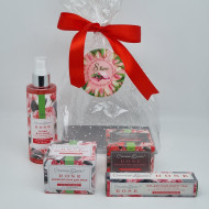 Набор 355 косметика с Абсолютом розы 315гр с 8 марта