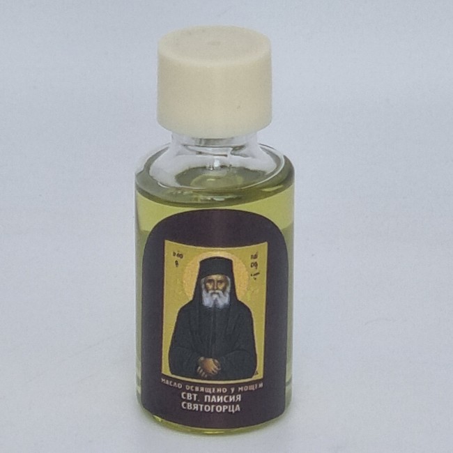 ЕЛЕЙ Церковное масло "Свт. Паисия Святогорца" 30мл ЕЛЕЙ Церковное масло "Свт. Паисия Святогорца" 30мл