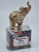 Чай черный ручной сбор 35гр с сувениром слон