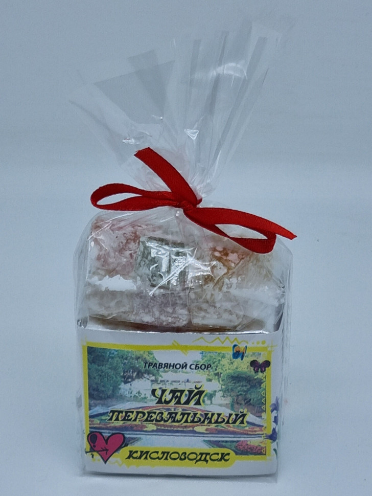 Краснополянский чай "Перевальный" 40гр +лукум 50гр Кисловодск