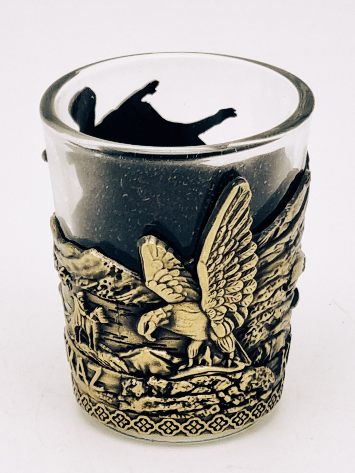 Стопка с металлической подставкой "Кавказ"