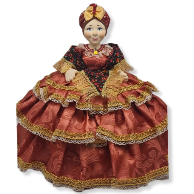 Грелка на чайник "Кукла Сирафима" 50см