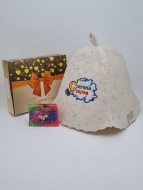 Набор для бани "С лёгким паром" лучший подарок Набор для бани "С лёгким паром" лучший подарок