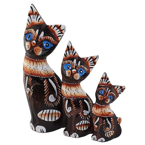 Набор 3 котов 10,15,20см