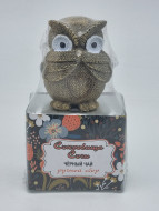 Чай черный ручной сбор 35гр с сувениром сова