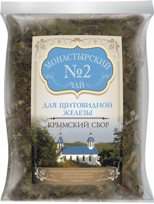 Чай травяной "Монастырский"  №2 Щитовидный 100гр
