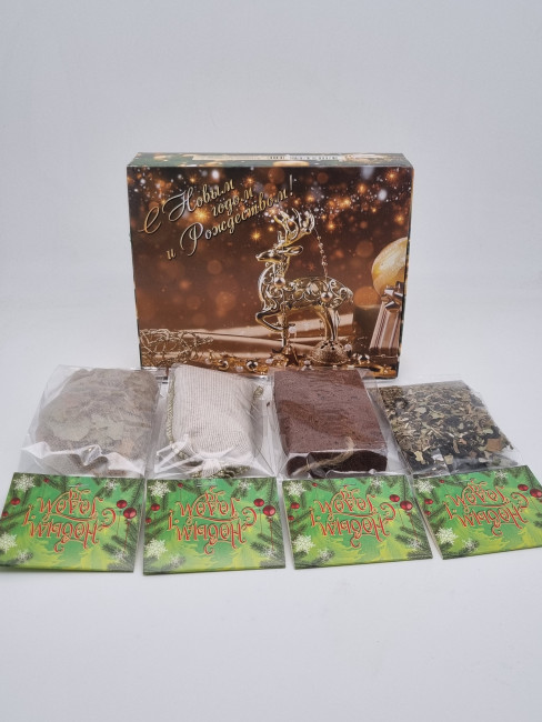 Набор для бани Сочинский №1 с новым годом Набор для бани Сочинский №1 с новым годом