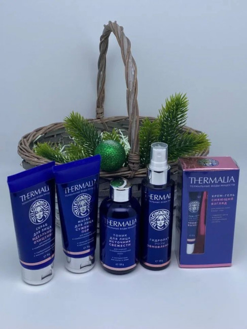 Набор 411 косметика Термалия 395гр с новым годом