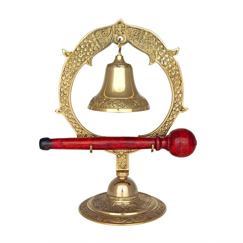 Гонг из латуни 15*12,5см